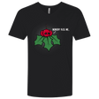 T-Shirts Black / X-Small Nobody Kiss Me Men's Premium V-Neck