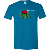 T-Shirts Antique Sapphire / S Nobody Kiss Me Men's Semi-Fitted Softstyle