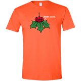 T-Shirts Orange / S Nobody Kiss Me Men's Semi-Fitted Softstyle