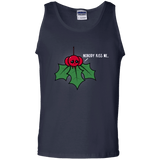 T-Shirts Navy / S Nobody Kiss Me Men's Tank Top