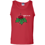 T-Shirts Red / S Nobody Kiss Me Men's Tank Top