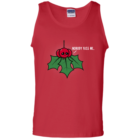 T-Shirts Red / S Nobody Kiss Me Men's Tank Top
