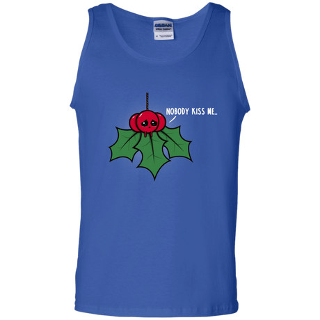 T-Shirts Royal / S Nobody Kiss Me Men's Tank Top