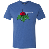 T-Shirts Vintage Royal / S Nobody Kiss Me Men's Triblend T-Shirt