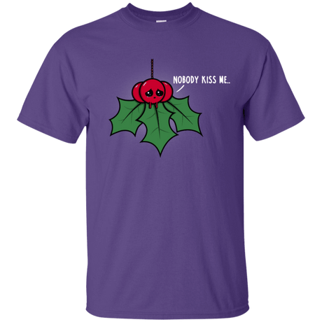 T-Shirts Purple / S Nobody Kiss Me T-Shirt