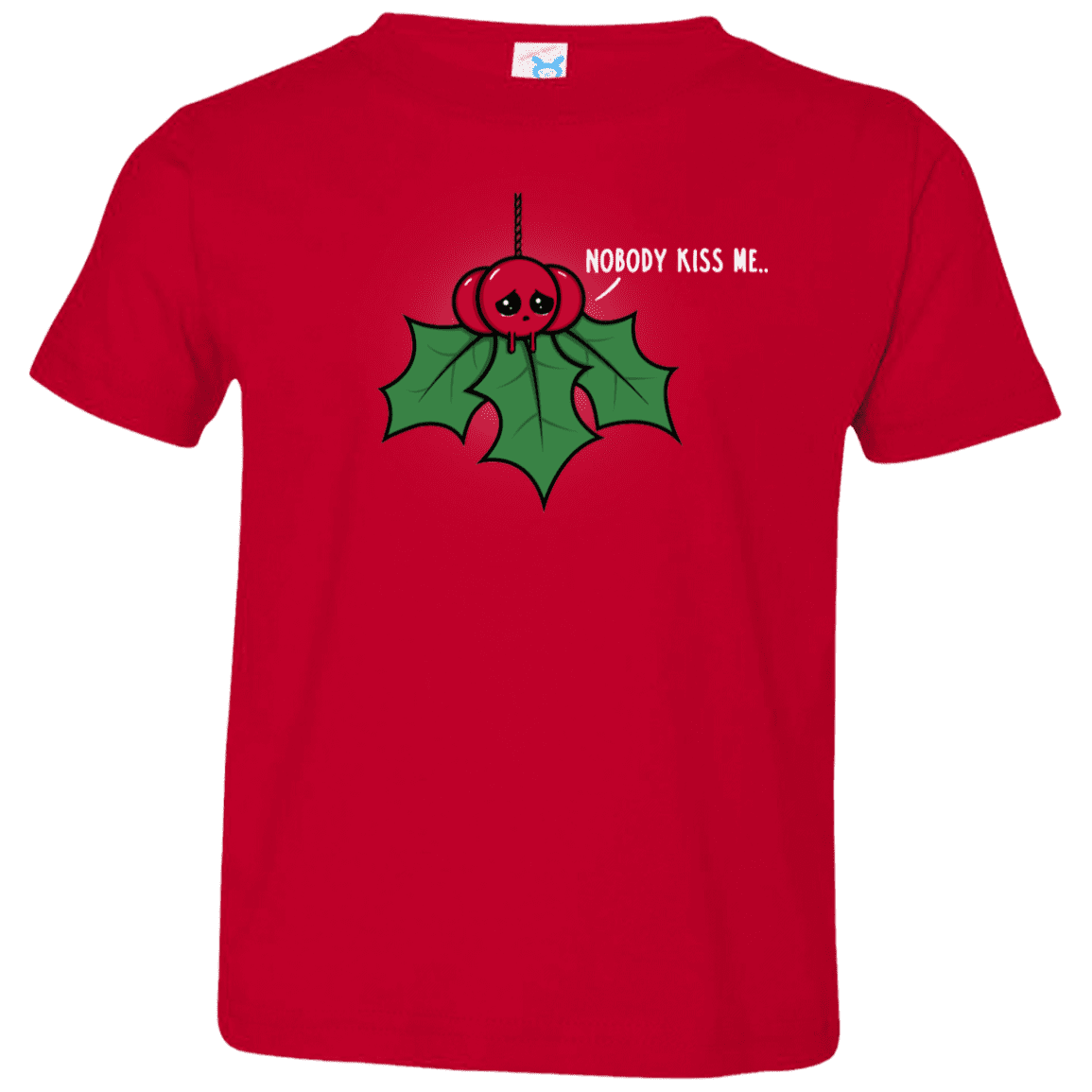 T-Shirts Red / 2T Nobody Kiss Me Toddler Premium T-Shirt