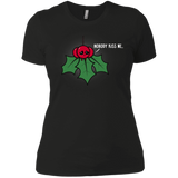 T-Shirts Black / X-Small Nobody Kiss Me Women's Premium T-Shirt