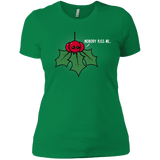 T-Shirts Kelly Green / X-Small Nobody Kiss Me Women's Premium T-Shirt