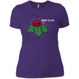 T-Shirts Purple Rush/ / X-Small Nobody Kiss Me Women's Premium T-Shirt