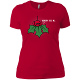 T-Shirts Red / X-Small Nobody Kiss Me Women's Premium T-Shirt