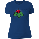 T-Shirts Royal / X-Small Nobody Kiss Me Women's Premium T-Shirt