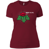 T-Shirts Scarlet / X-Small Nobody Kiss Me Women's Premium T-Shirt