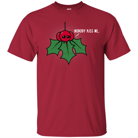 T-Shirts Cardinal / YXS Nobody Kiss Me Youth T-Shirt