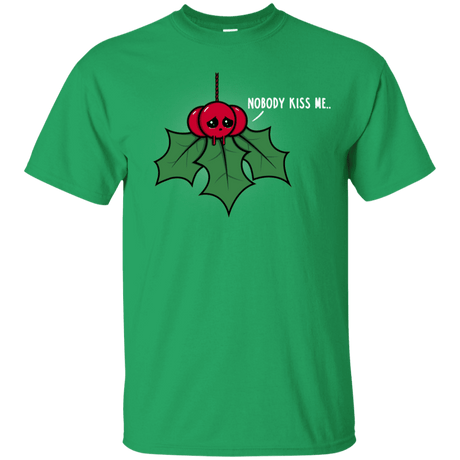 T-Shirts Irish Green / YXS Nobody Kiss Me Youth T-Shirt