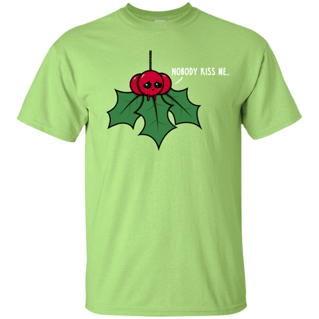 T-Shirts Mint Green / YXS Nobody Kiss Me Youth T-Shirt