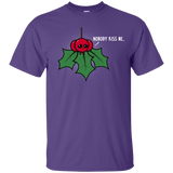 T-Shirts Purple / YXS Nobody Kiss Me Youth T-Shirt