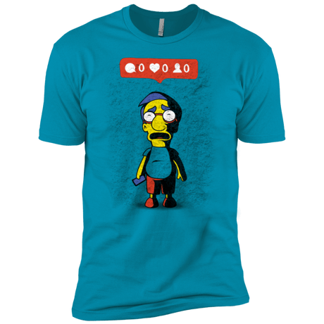 T-Shirts Turquoise / YXS Nobody Likes Him Boys Premium T-Shirt