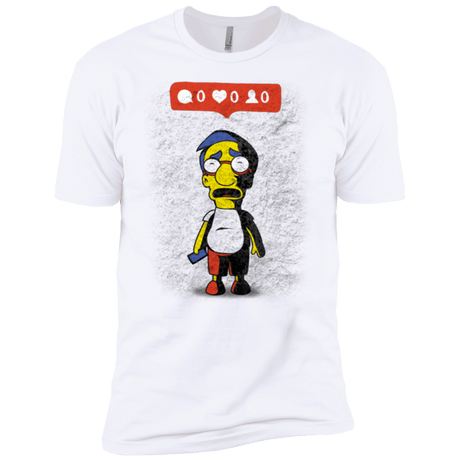 T-Shirts White / YXS Nobody Likes Him Boys Premium T-Shirt