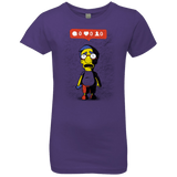 T-Shirts Purple Rush / YXS Nobody Likes Him Girls Premium T-Shirt