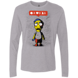 T-Shirts Heather Grey / S Nobody Likes Him Men's Premium Long Sleeve