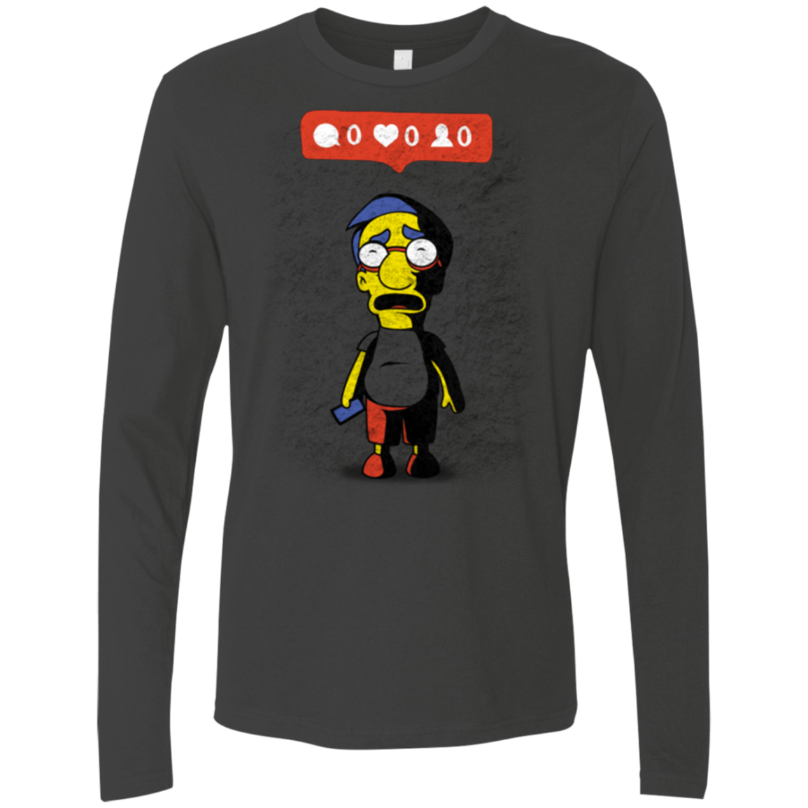 T-Shirts Heavy Metal / S Nobody Likes Him Men's Premium Long Sleeve