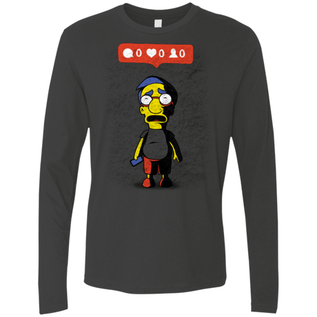 T-Shirts Heavy Metal / S Nobody Likes Him Men's Premium Long Sleeve