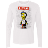 T-Shirts White / S Nobody Likes Him Men's Premium Long Sleeve