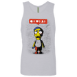 T-Shirts Heather Grey / S Nobody Likes Him Men's Premium Tank Top