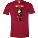 T-Shirts Cardinal Red / S Nobody Likes Him Men's Semi-Fitted Softstyle