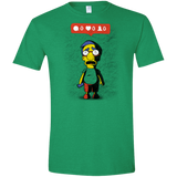 T-Shirts Heather Irish Green / S Nobody Likes Him Men's Semi-Fitted Softstyle