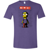 T-Shirts Heather Purple / S Nobody Likes Him Men's Semi-Fitted Softstyle