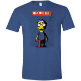 T-Shirts Heather Royal / X-Small Nobody Likes Him Men's Semi-Fitted Softstyle