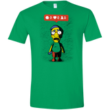 T-Shirts Irish Green / S Nobody Likes Him Men's Semi-Fitted Softstyle
