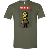 T-Shirts Military Green / S Nobody Likes Him Men's Semi-Fitted Softstyle