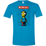 T-Shirts Sapphire / S Nobody Likes Him Men's Semi-Fitted Softstyle