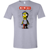 T-Shirts Sport Grey / X-Small Nobody Likes Him Men's Semi-Fitted Softstyle