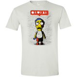 T-Shirts White / X-Small Nobody Likes Him Men's Semi-Fitted Softstyle