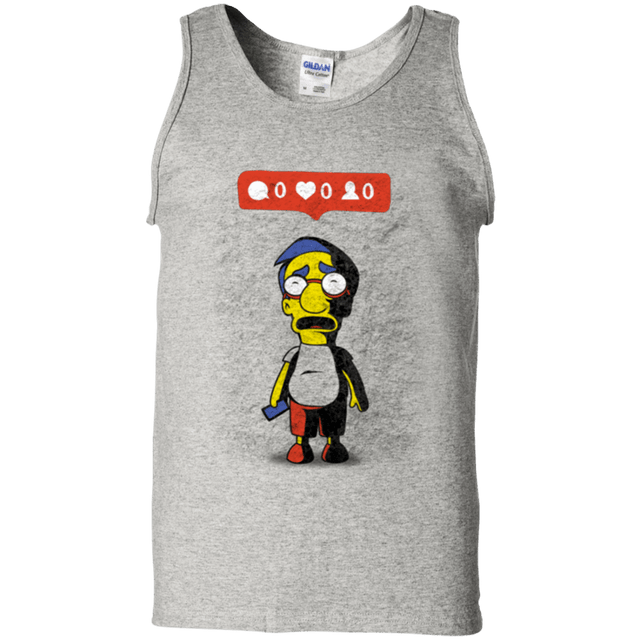 T-Shirts Ash / S Nobody Likes Him Men's Tank Top