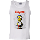 T-Shirts White / S Nobody Likes Him Men's Tank Top