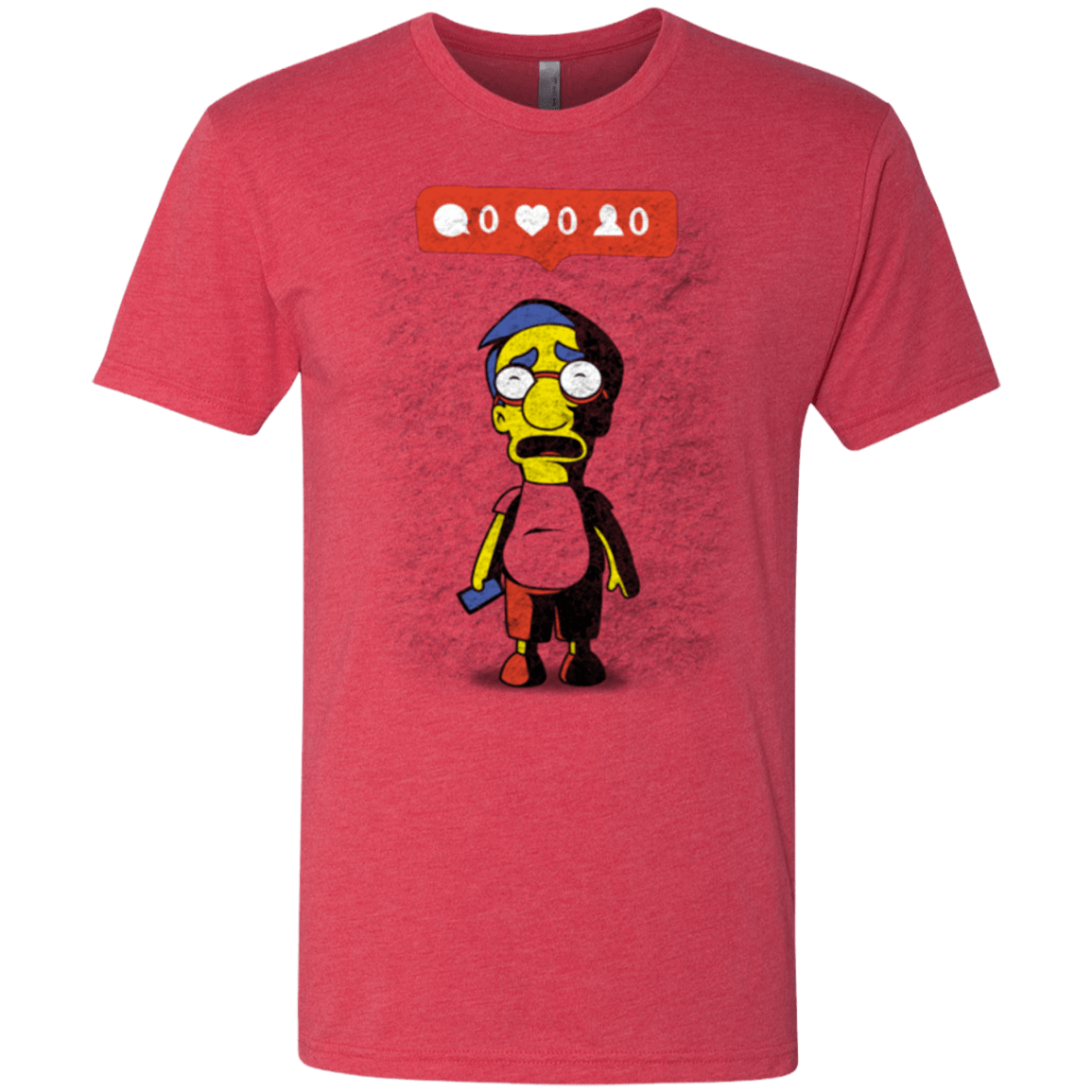 T-Shirts Vintage Red / S Nobody Likes Him Men's Triblend T-Shirt