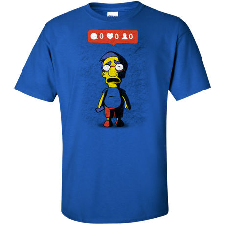 T-Shirts Royal / XLT Nobody Likes Him Tall T-Shirt