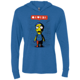 T-Shirts Vintage Royal / X-Small Nobody Likes Him Triblend Long Sleeve Hoodie Tee