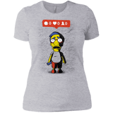 T-Shirts Heather Grey / X-Small Nobody Likes Him Women's Premium T-Shirt