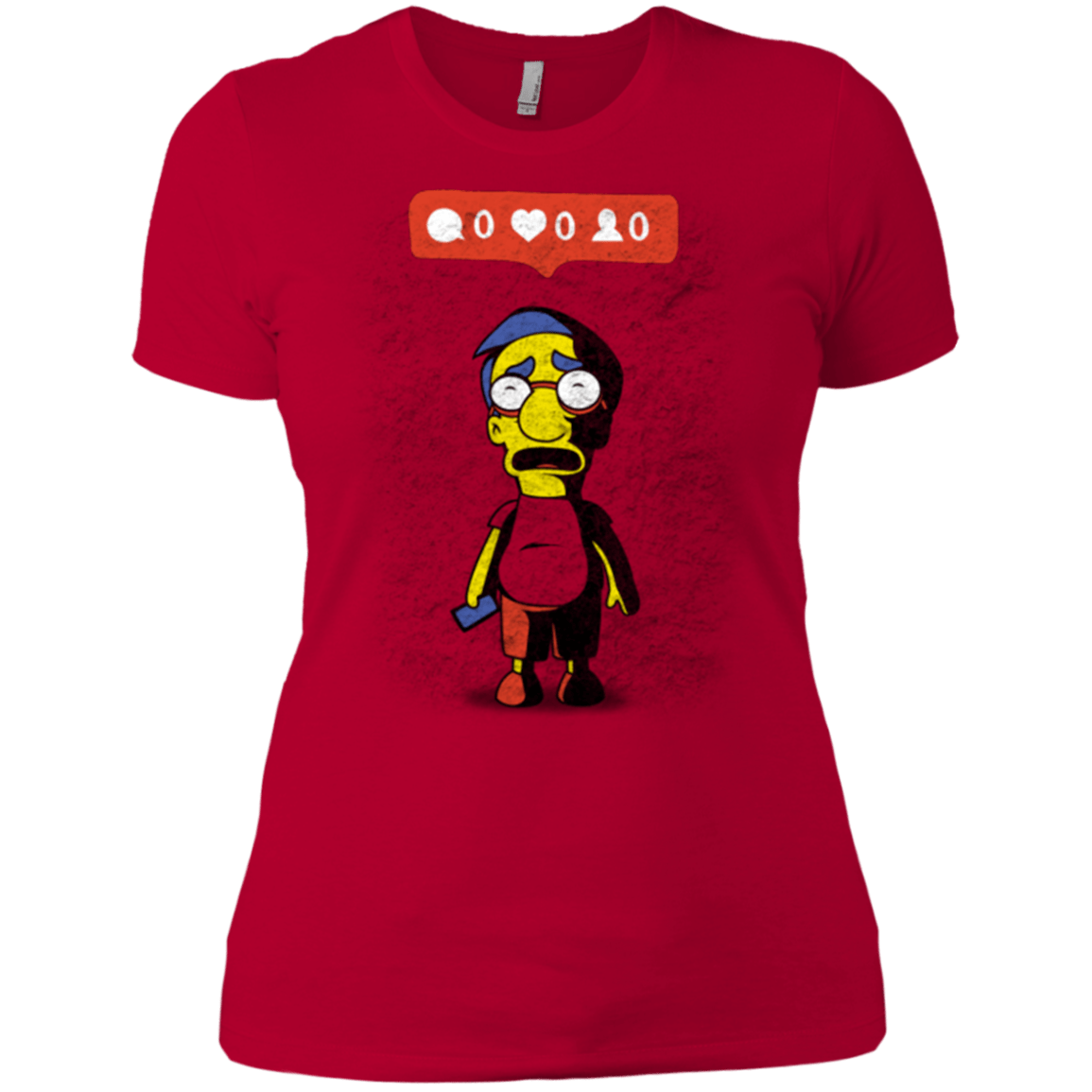 T-Shirts Red / X-Small Nobody Likes Him Women's Premium T-Shirt