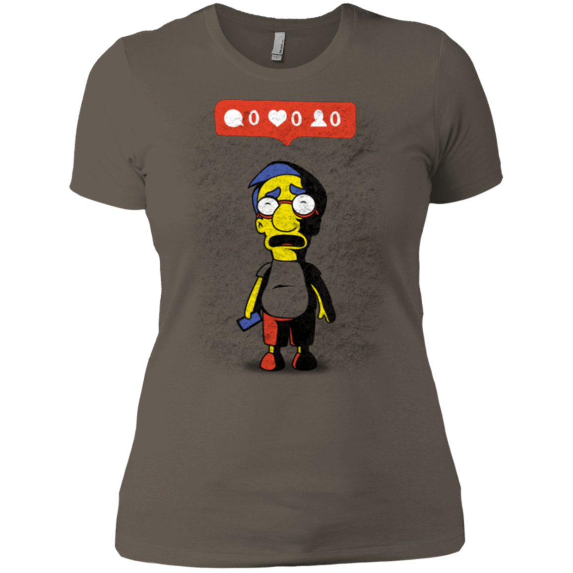 T-Shirts Warm Grey / X-Small Nobody Likes Him Women's Premium T-Shirt