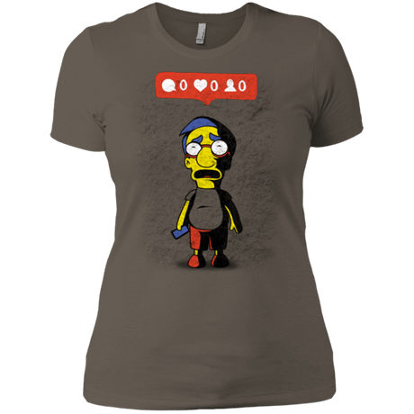 T-Shirts Warm Grey / X-Small Nobody Likes Him Women's Premium T-Shirt