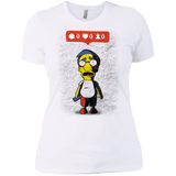 T-Shirts White / X-Small Nobody Likes Him Women's Premium T-Shirt