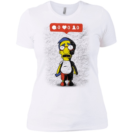 T-Shirts White / X-Small Nobody Likes Him Women's Premium T-Shirt