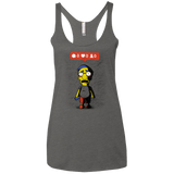 T-Shirts Premium Heather / X-Small Nobody Likes Him Women's Triblend Racerback Tank