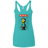 T-Shirts Tahiti Blue / X-Small Nobody Likes Him Women's Triblend Racerback Tank